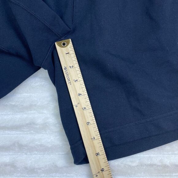 Nike Men’s Dri-FIT Athletic Shorts Navy Blue Size L Breathable Training - Picture 6 of 8